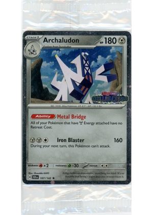 Archaludon – 107/142 – Stellar Crown Stamp – Sealed
