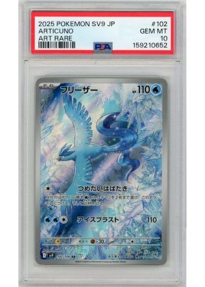 Articuno 102/100 PSA 10
