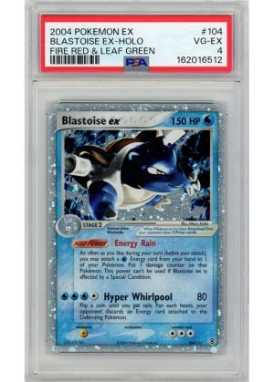 Blastoise ex – 104/112 – PSA 4