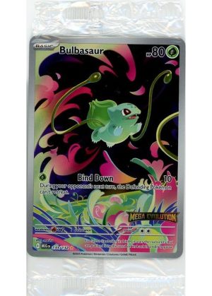 Bulbasaur – 133/132 – Mega Evolution Stamp – Sealed