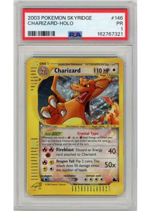 Charizard – 146/144 – PSA 1