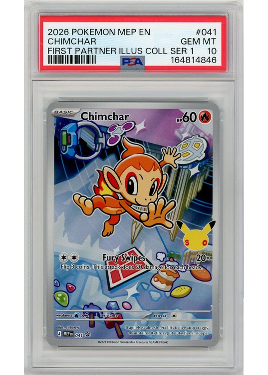 Chimchar MEP041 PSA 10