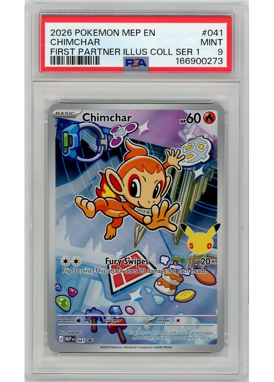 Chimchar MEP041 PSA 9