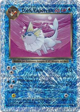 Dark Vaporeon - 9/110 - Reverse
