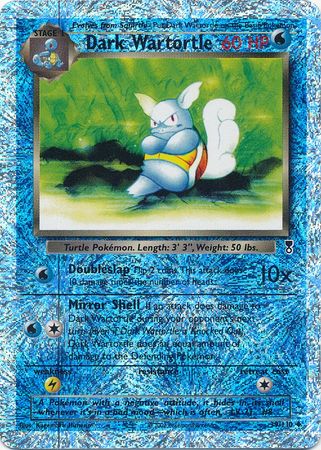 Dark Wartortle - 39/110 - Reverse