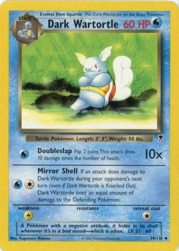 Dark Wartortle - 39/110