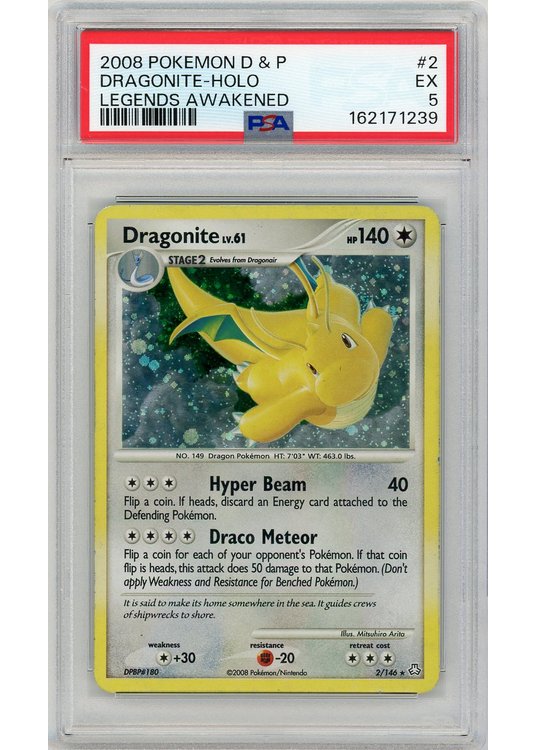 Dragonite 2/146 PSA 5