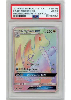 Dragonite GX – SM156 – PSA 4