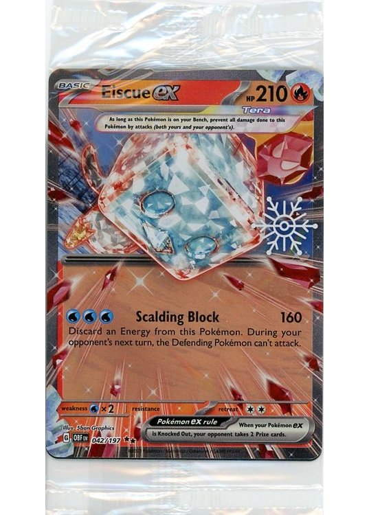 Eiscue ex - 042/197 - Snowflake Stamp - Sealed