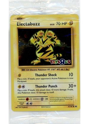 Electabuzz – 41/108 – Toys R Us Stamp – Sealed