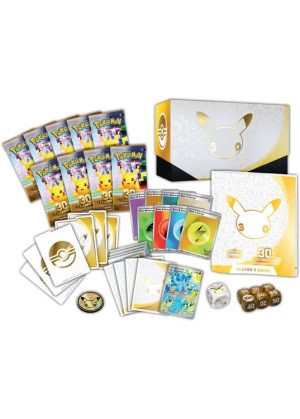 Elite Trainer Box - ME05.5 30th Celebration - Indhold