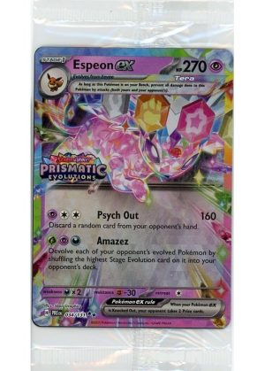 Espeon ex - 034/131 - Prismatic Evolutions Stamp - Sealed