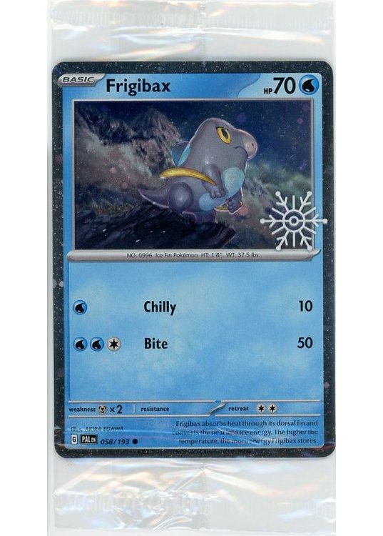 Frigibax - 058/193 - Snowflake Stamp - Sealed