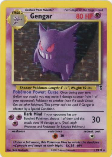 Gengar - 11/110 (Holo)