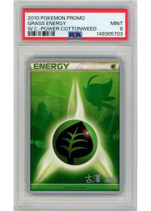 Grass Energy – World Championship Deck 2010 – Power Cottonweed – – PSA 9