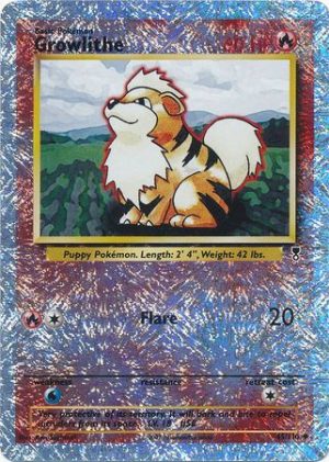Growlithe – 45/110 – Reverse