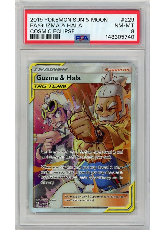 Guzma & Hala 229/236 PSA 8