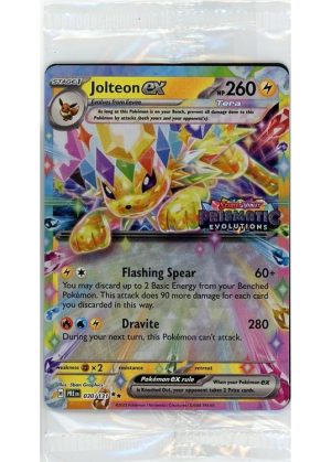Jolteon ex - 030/131 - Prismatic Evolutions Stamp - Sealed
