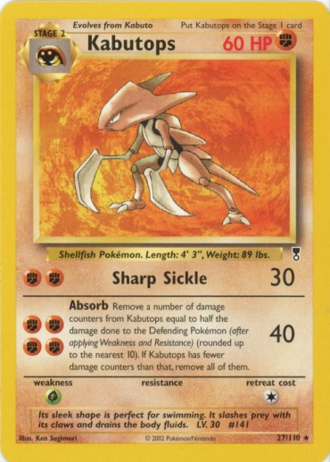 Kabutops - 27/110