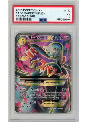 M Gardevoir EX – 112/114 – PSA 3