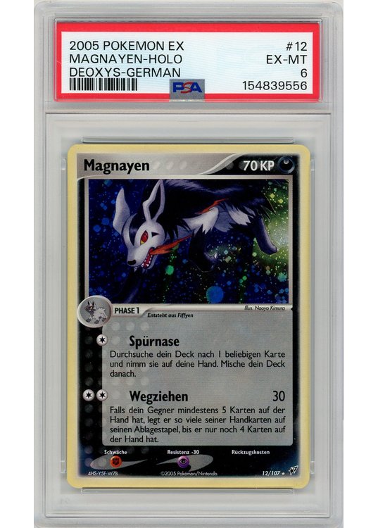 Magnayen (Mightyena) 12/107 PSA 6