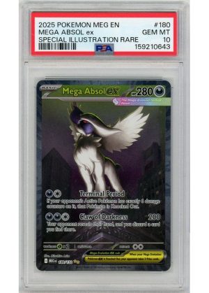 Mega Absol ex – 180/132 – PSA 10