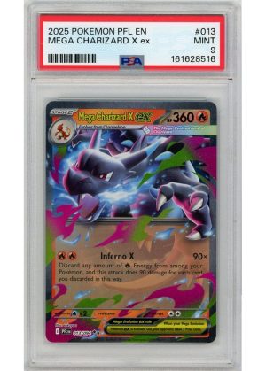 Mega Charizard X ex 013/094 PSA 9