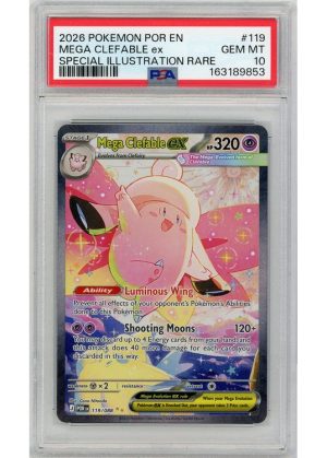 Mega Clefable ex – 119/088 – PSA 10