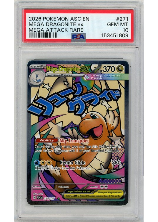 Mega Dragonite ex 271/217 PSA 10