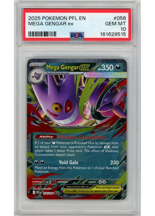 Mega Gengar ex 056/094 PSA 10
