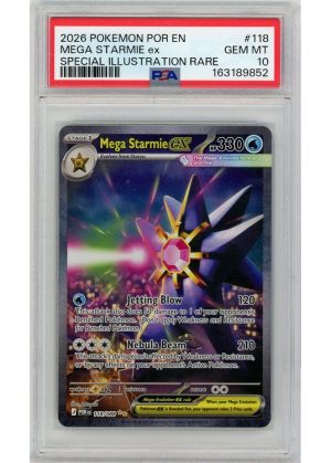 Mega Starmie ex 118/088 PSA 10