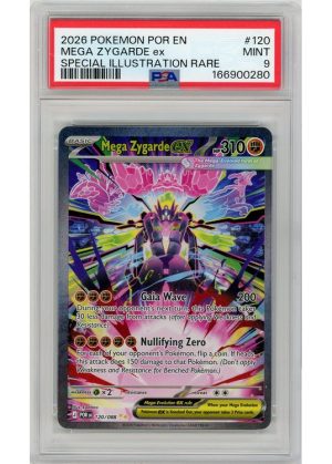 Mega Zygarde ex – 120/088 – PSA 9