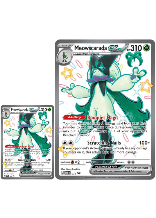 Meowscarada ex – SVP078 - JUMBOkort