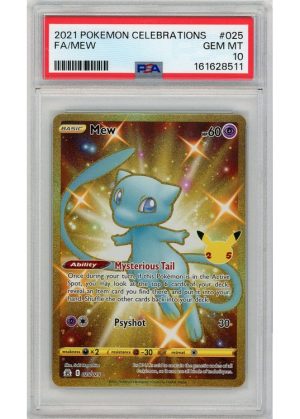 Mew 025/025 PSA 10