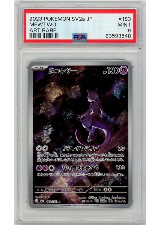 Mewtwo 183/165 PSA 9