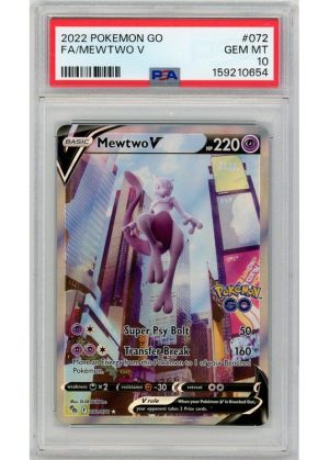 Mewtwo V 072/078 PSA 10