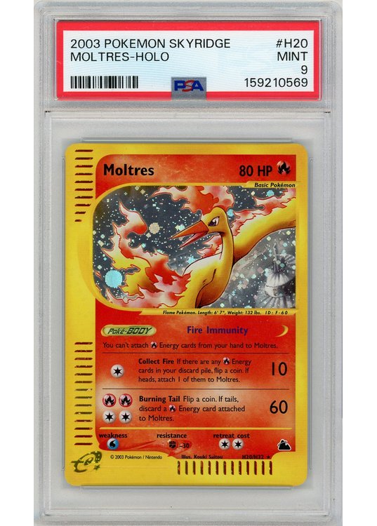 Moltres H20/H32 PSA 9