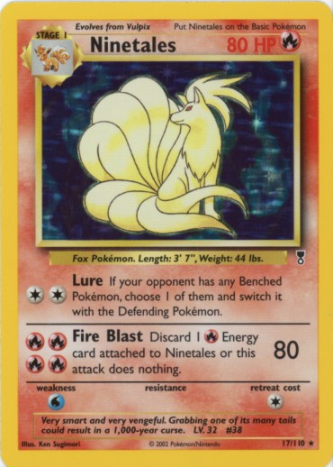 Ninetales - 17/110 (Holo)