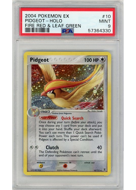 Pidgeot 10/112 PSA 9