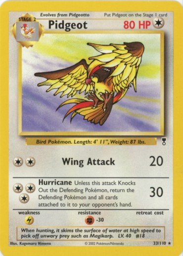 Pidgeot - 33/110