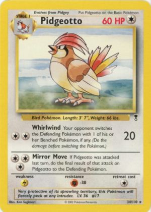 Pidgeotto - 34/110