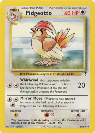 Pidgeotto - 34/110