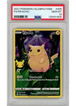 Pikachu 005/025 PSA 10