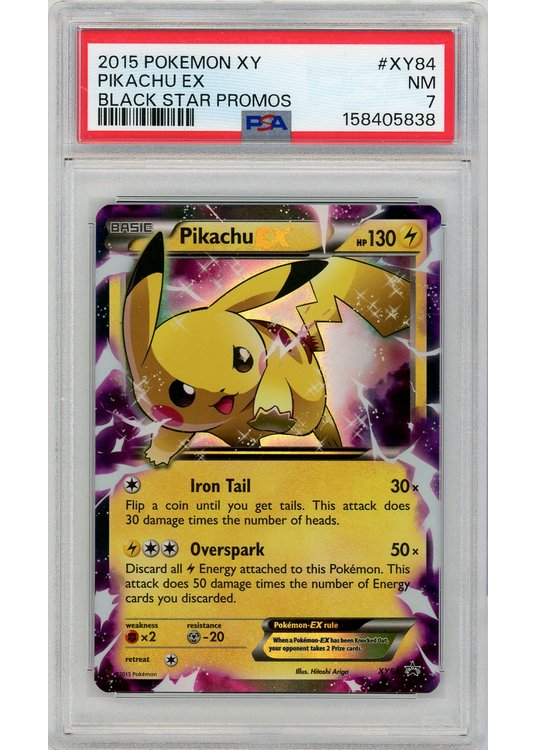 Pikachu EX XY84 PSA 7