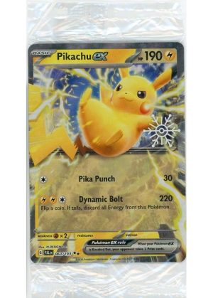 Pikachu ex - 063/193 - Snowflake Stamp - Sealed