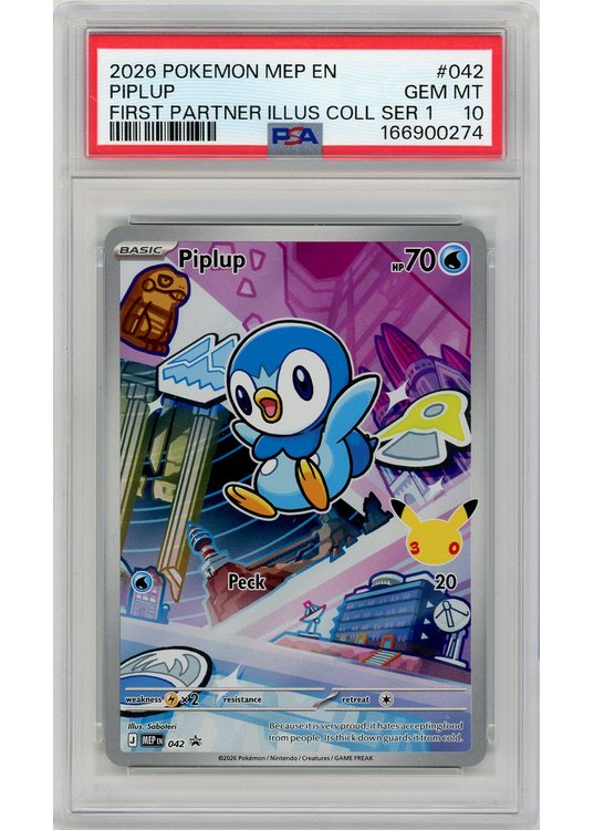 Piplup MEP042 PSA 10