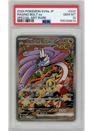 Raging Bolt ex 222/187 PSA 10