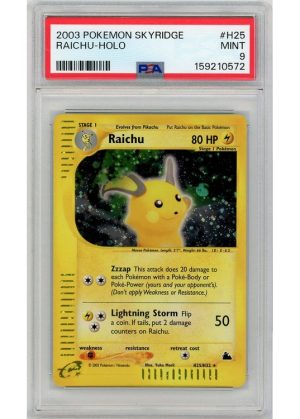 Raichu – H25/H32 – PSA 9