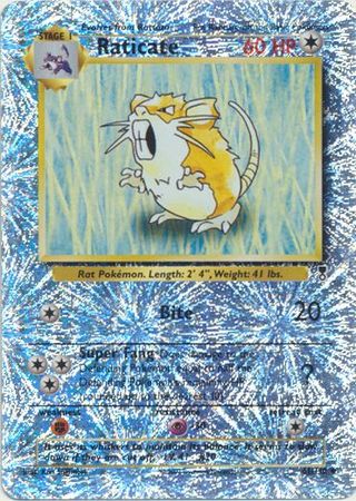 Raticate - 61/110 - Reverse