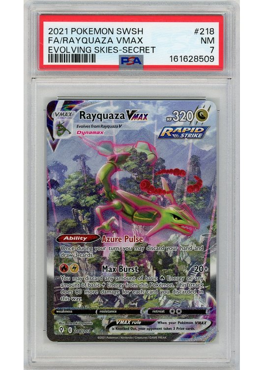 Rayquaza VMAX 218/203 PSA 7